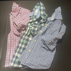 Carter's Checkered Shirts
